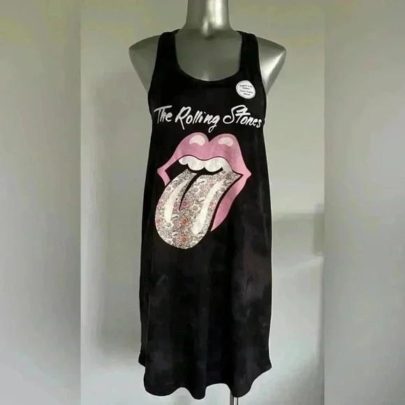 🆕Women’s The Rolling Stones  Graphic Tank Dress - Picture 5 of 16